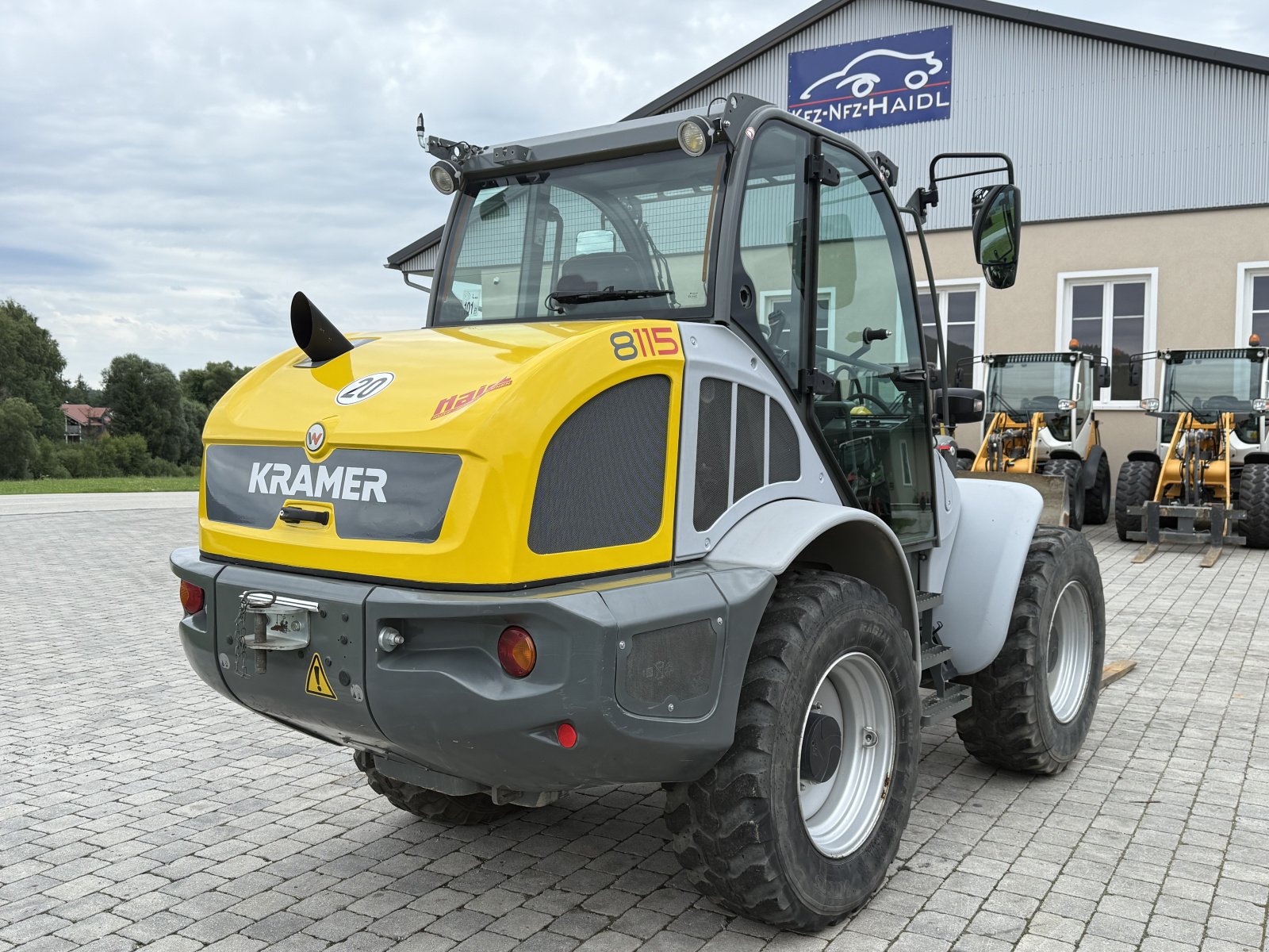 Radlader of the type Kramer 8115, Gebrauchtmaschine in Neureichenau (Picture 5)