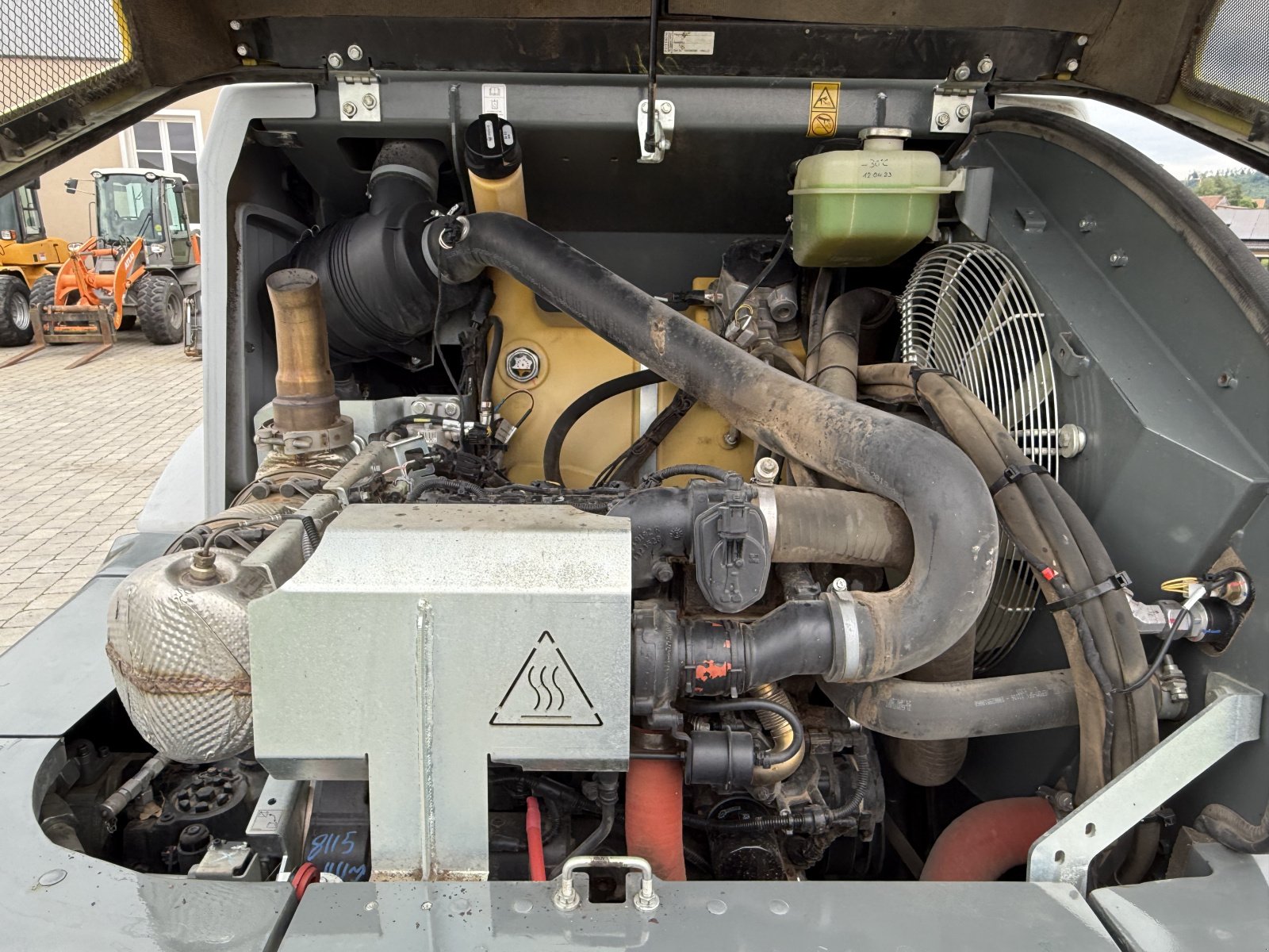 Radlader of the type Kramer 8115, Gebrauchtmaschine in Neureichenau (Picture 11)