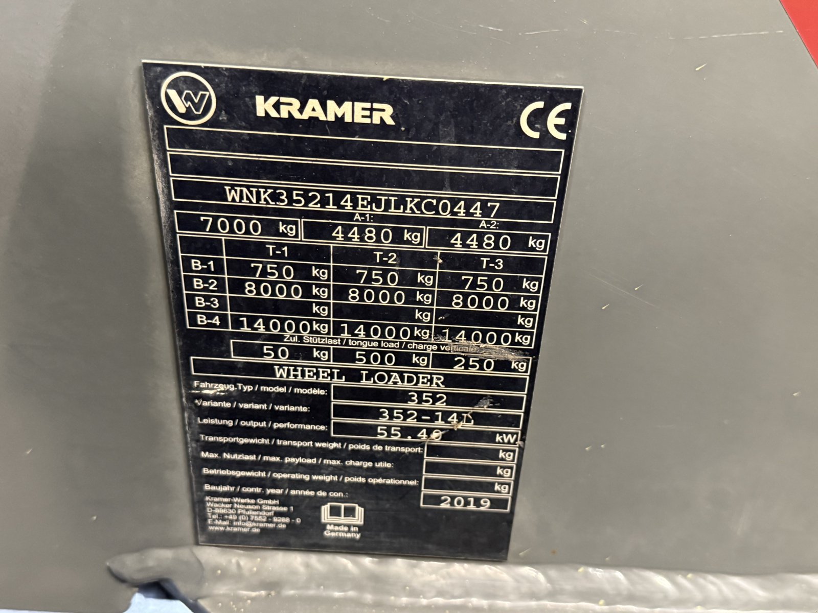 Radlader of the type Kramer 8115, Gebrauchtmaschine in Neureichenau (Picture 18)