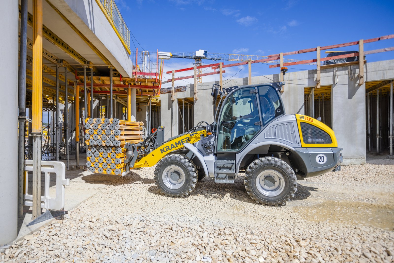 Radlader tip Kramer 8115, Neumaschine in Ansbach (Poză 4)