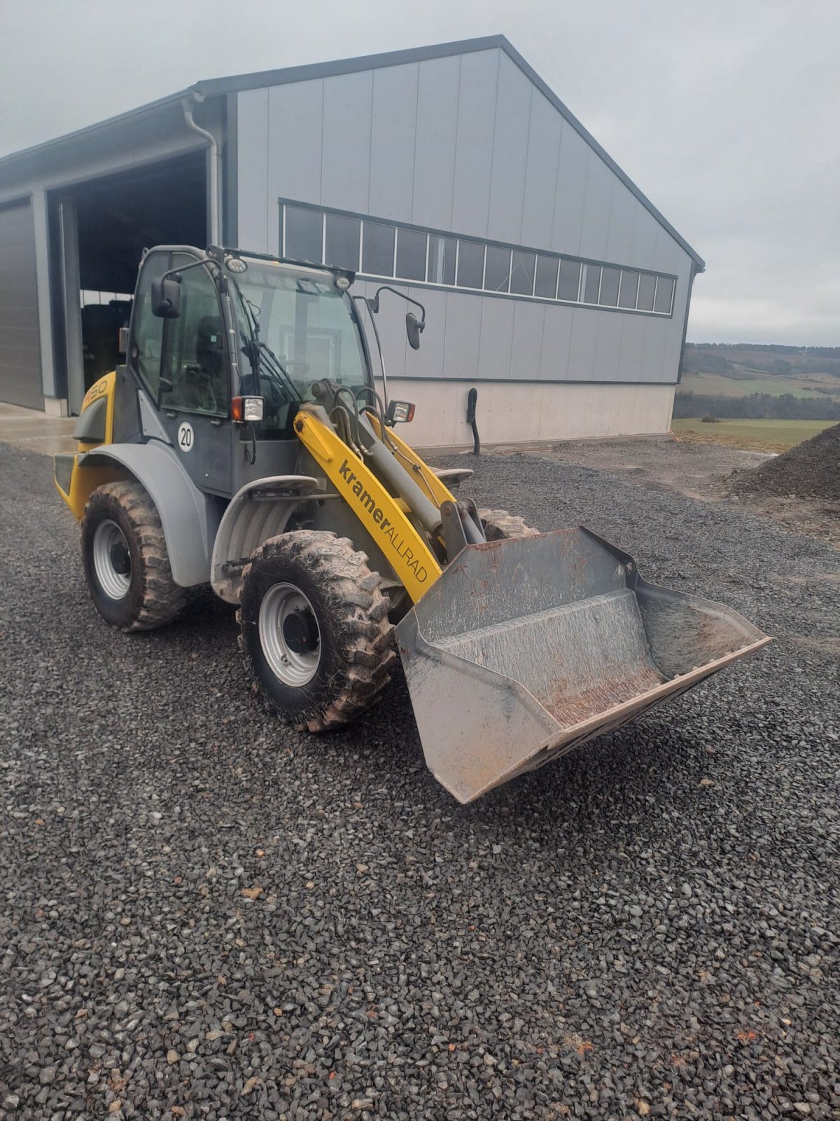 Radlader del tipo Kramer 950, Gebrauchtmaschine en königheim (Imagen 1)