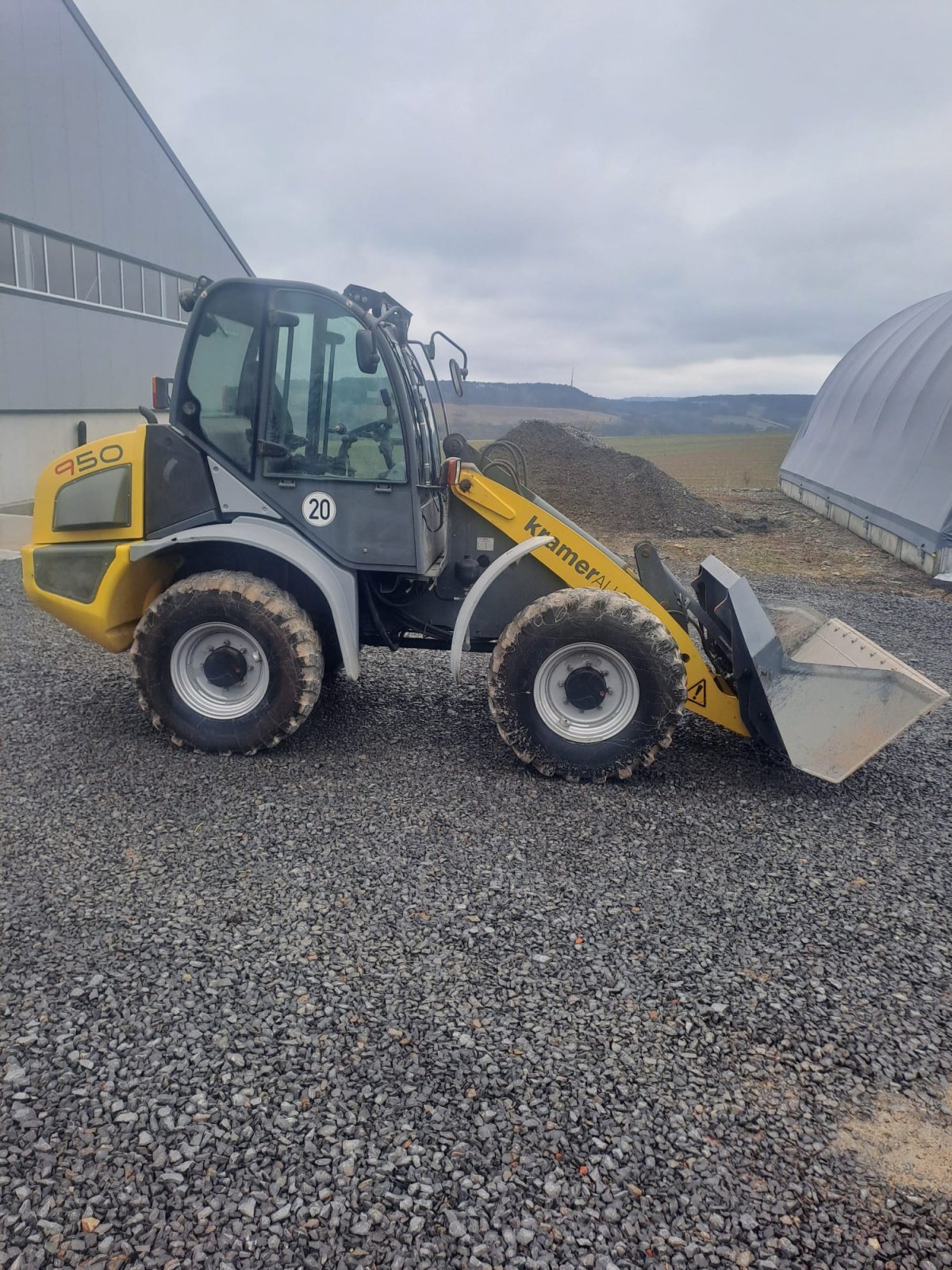 Radlader del tipo Kramer 950, Gebrauchtmaschine en königheim (Imagen 2)