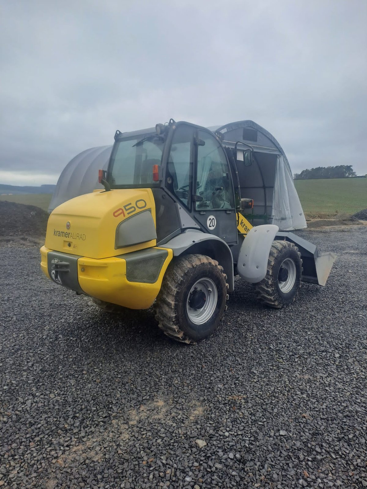 Radlader del tipo Kramer 950, Gebrauchtmaschine en königheim (Imagen 3)