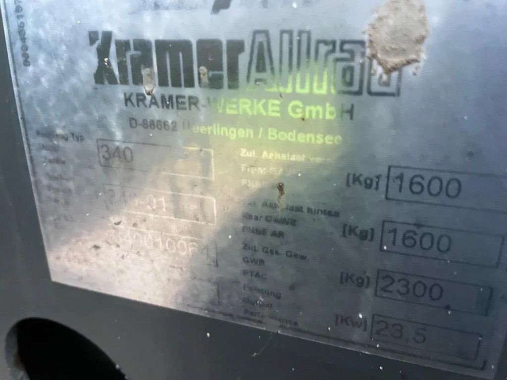 Radlader typu Kramer Allrad 180 Shovel Loader, Gebrauchtmaschine v Lunteren (Obrázek 7)