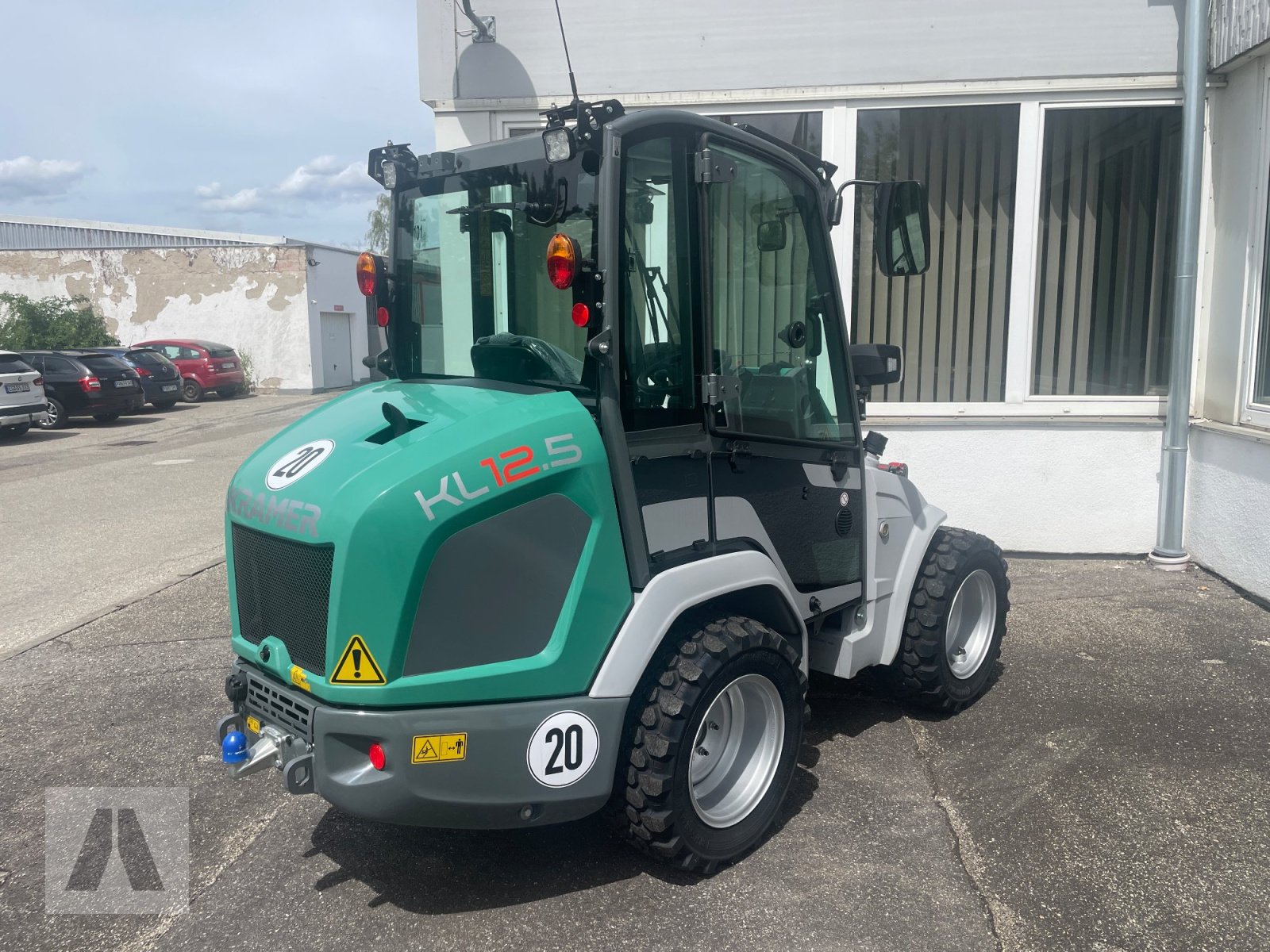 Radlader of the type Kramer KL 12.5, Neumaschine in Eggenfelden (Picture 11)