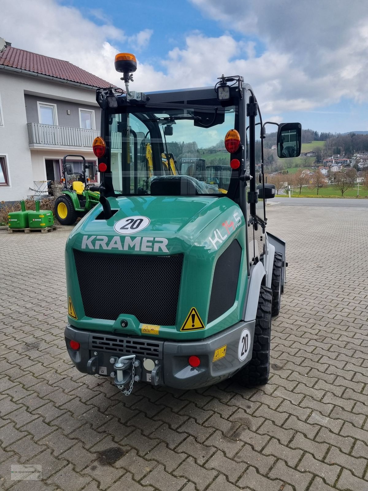 Radlader of the type Kramer KL 14.5, Neumaschine in Auerbach (Picture 4)