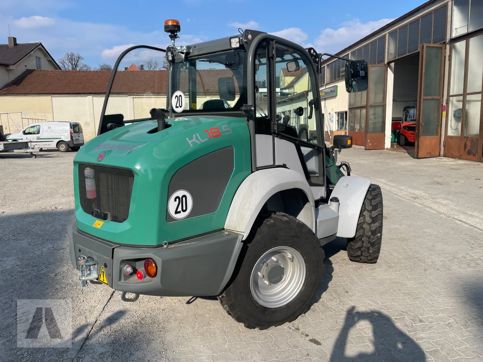 Radlader of the type Kramer KL 18.5, Neumaschine in Vilsbiburg (Picture 5)
