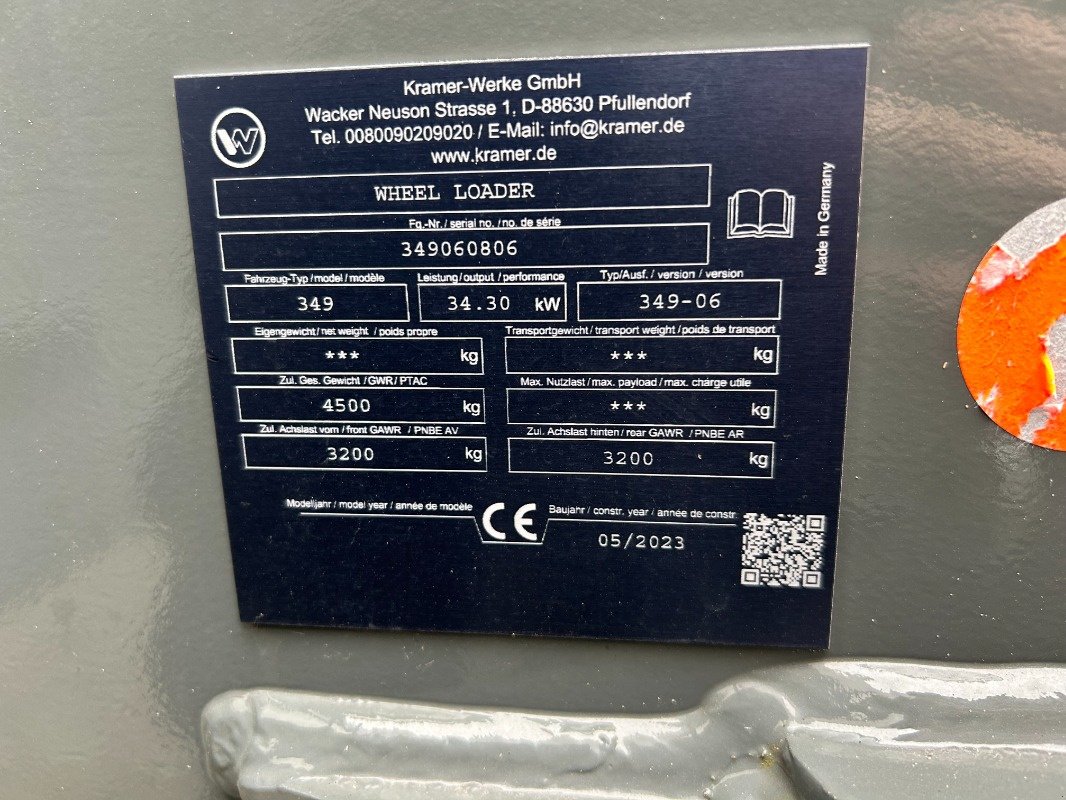 Radlader of the type Kramer KL 18.5, Neumaschine in Sittensen (Picture 20)