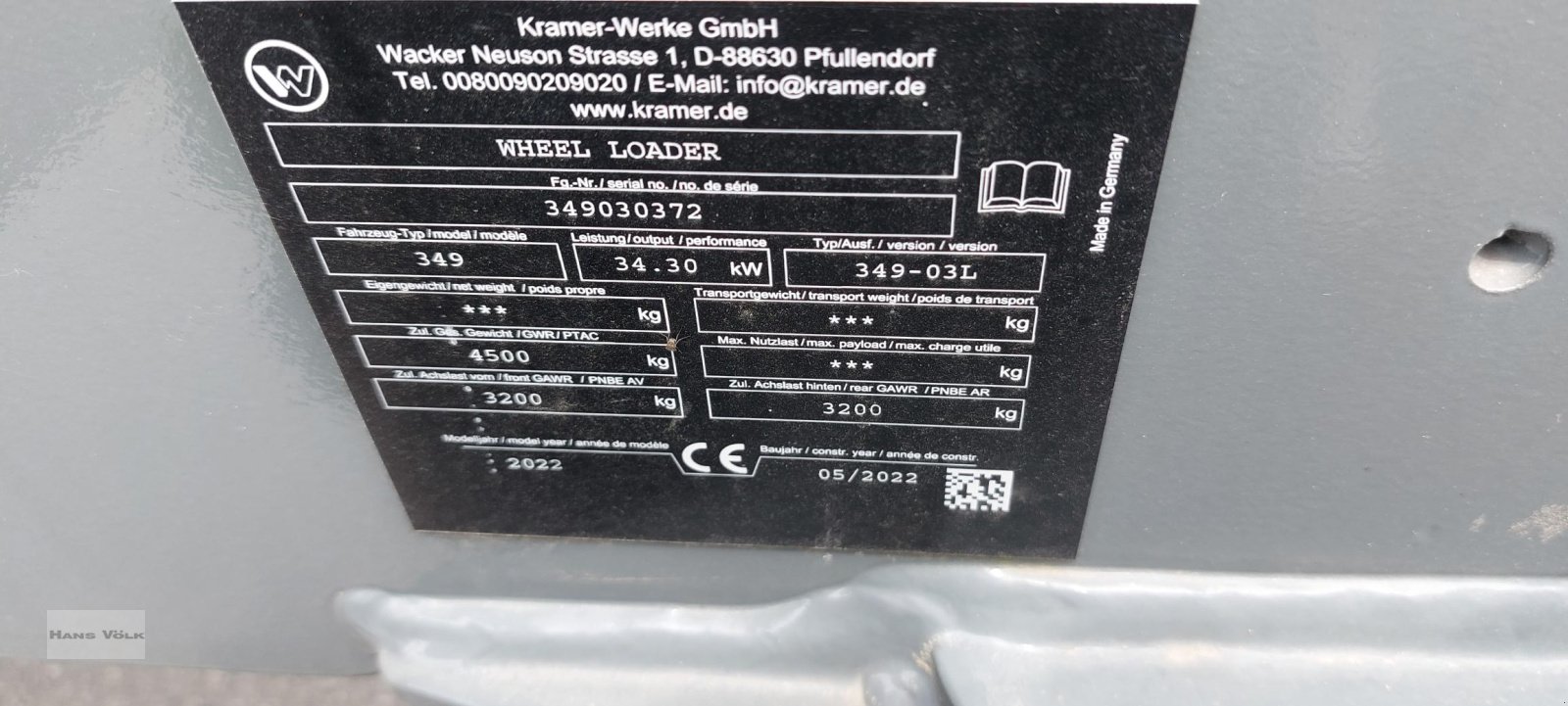Radlader des Typs Kramer KL 19.5 L, Neumaschine in Schwabmünchen (Bild 18)