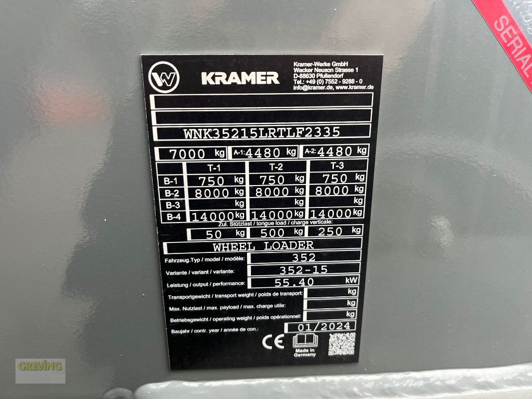 Radlader типа Kramer KL 35.8T, Neumaschine в Ahaus (Фотография 14)
