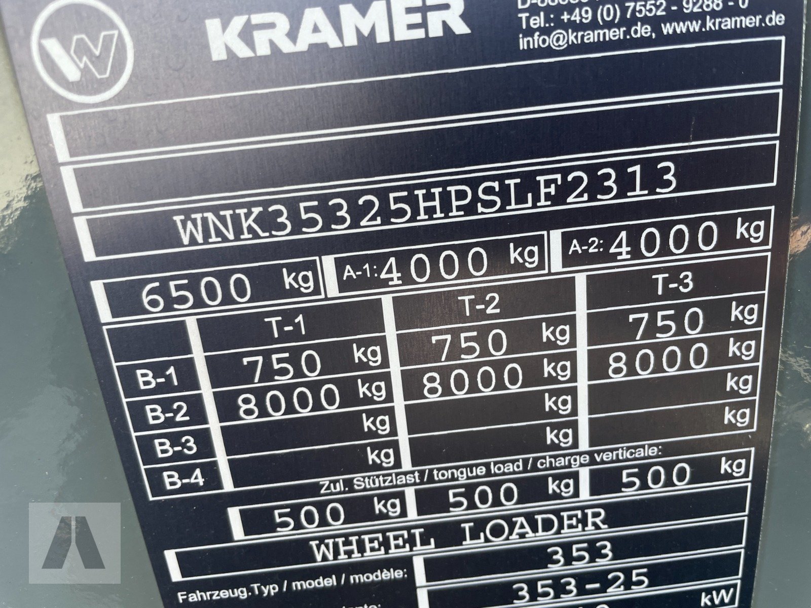 Radlader tipa Kramer KL 38.5, Neumaschine u Eching (Slika 15)