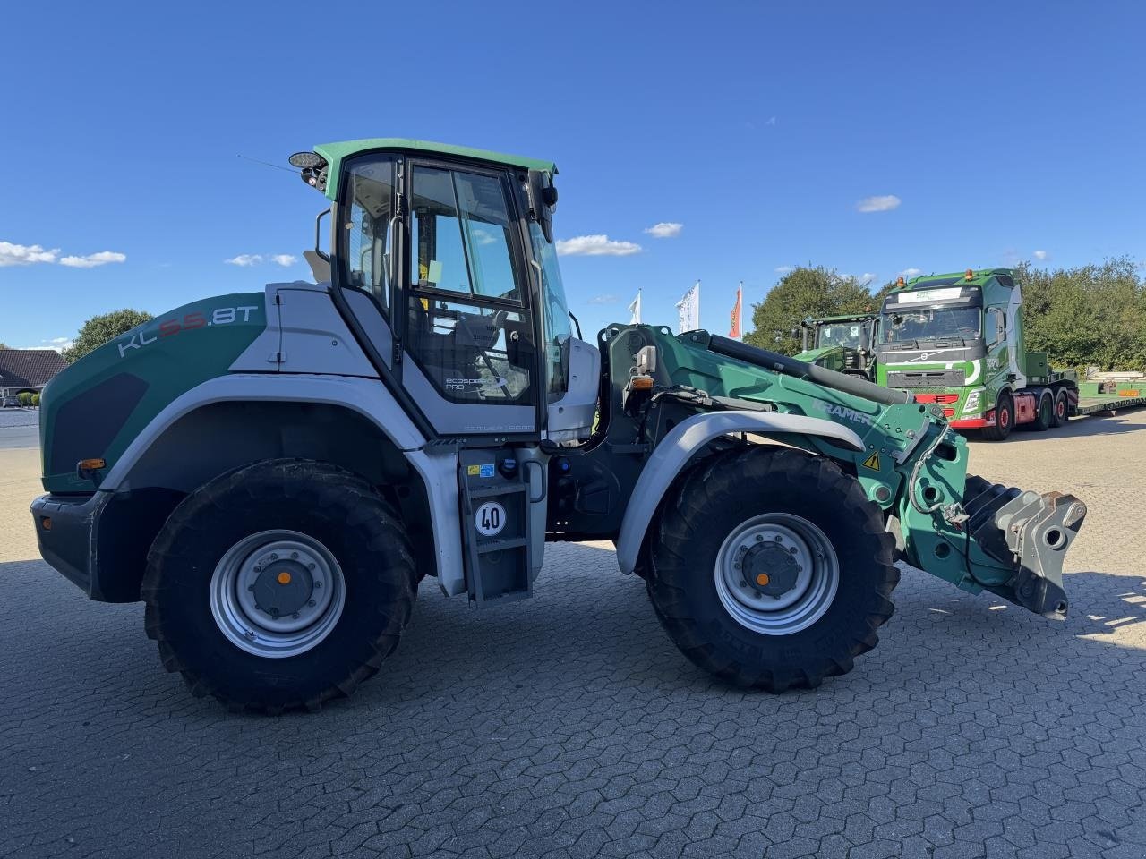 Radlader typu Kramer KL 55.8T, Gebrauchtmaschine v Odense (Obrázek 10)