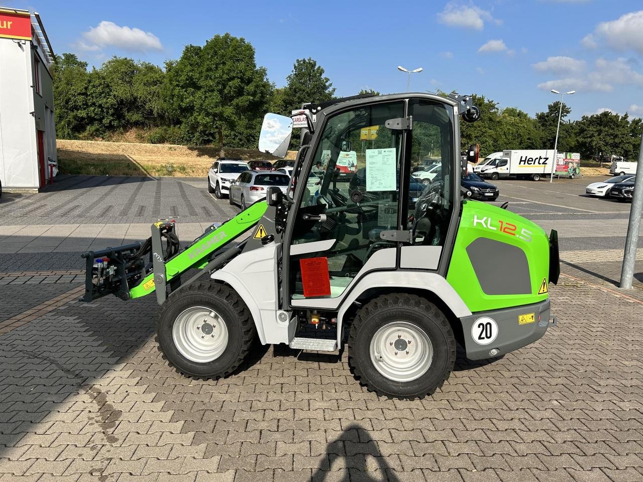 Radlader of the type Kramer KL12.5 / 5035, Vorführmaschine in Worms (Picture 3)