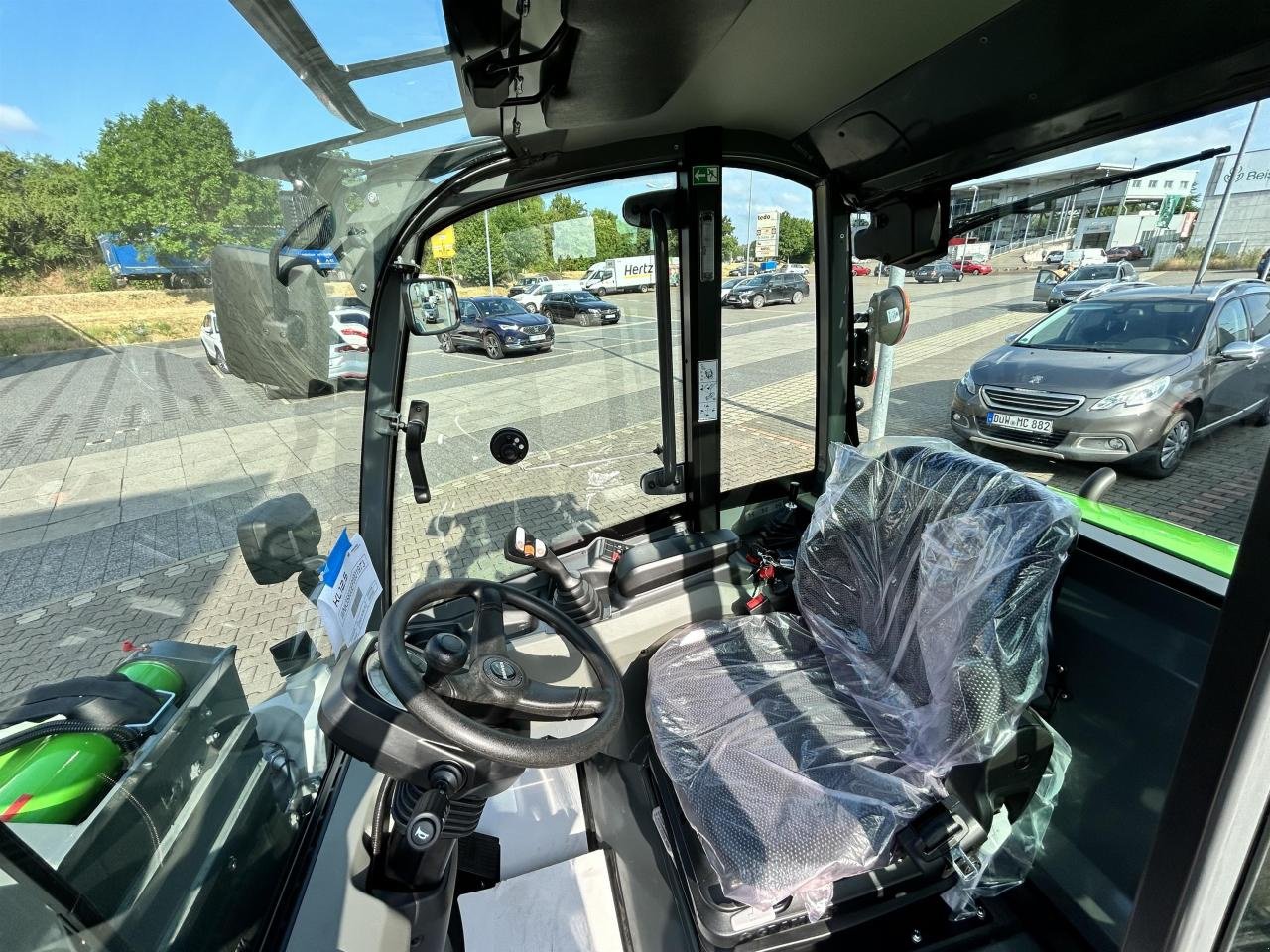 Radlader of the type Kramer KL12.5 / 5035, Vorführmaschine in Worms (Picture 5)