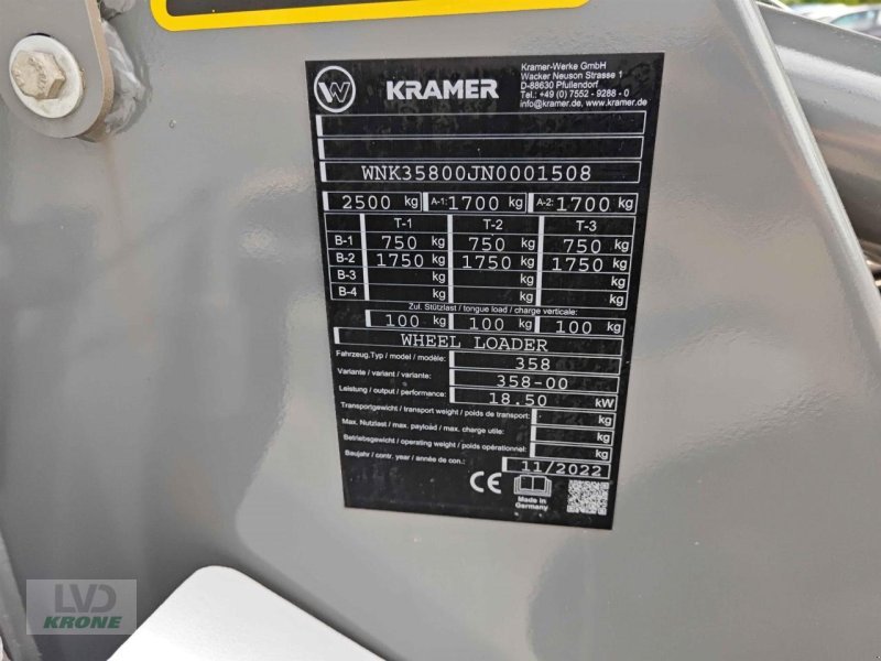 Radlader des Typs Kramer KL12.5, Gebrauchtmaschine in Spelle (Bild 14)