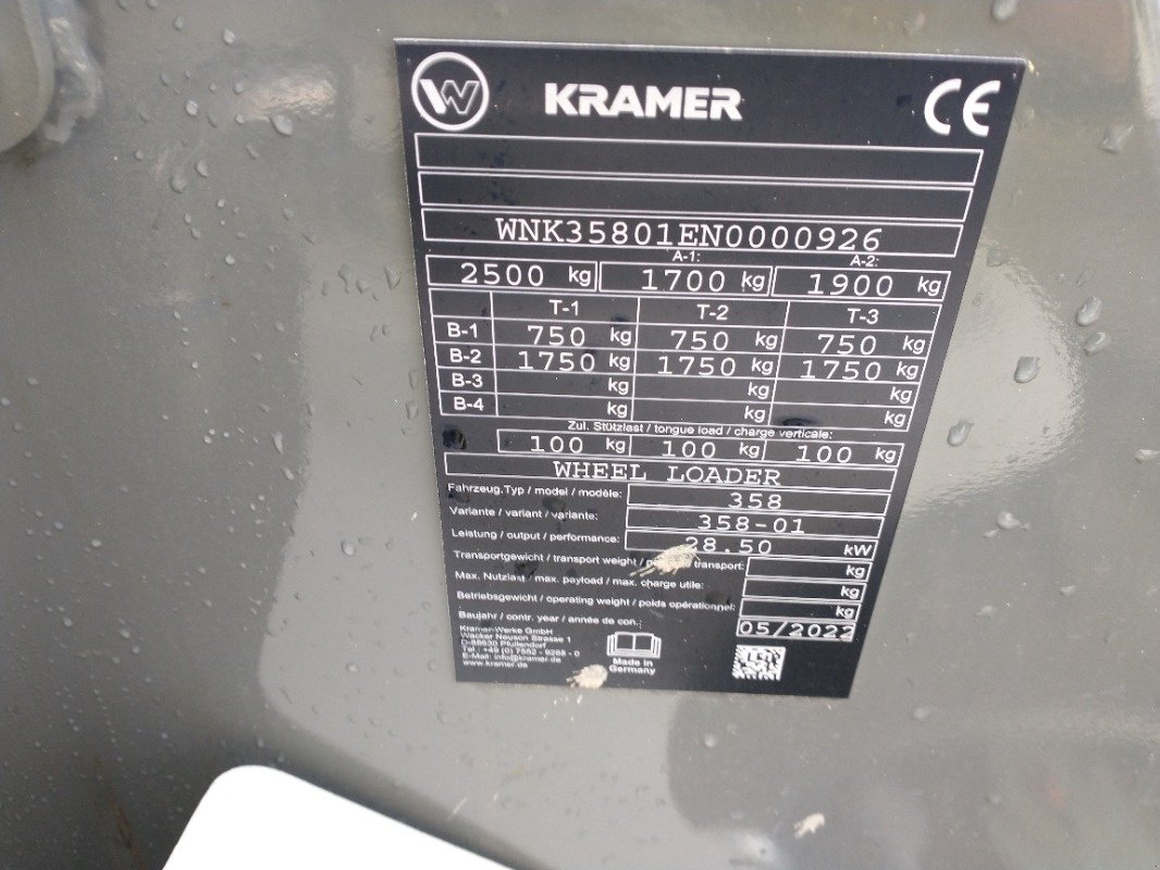 Radlader des Typs Kramer KL14.5, Vorführmaschine in Plau am See / OT Klebe (Bild 5)