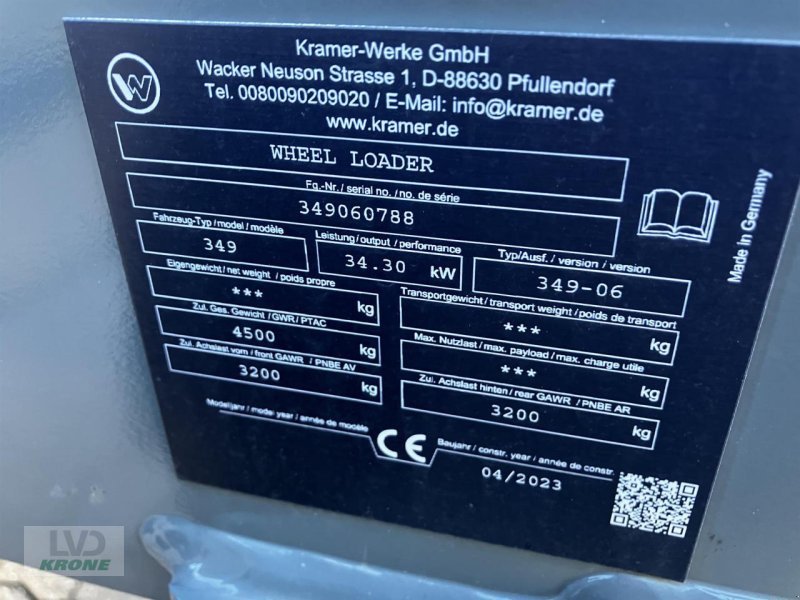 Radlader typu Kramer KL18.5, Gebrauchtmaschine v Spelle (Obrázek 13)