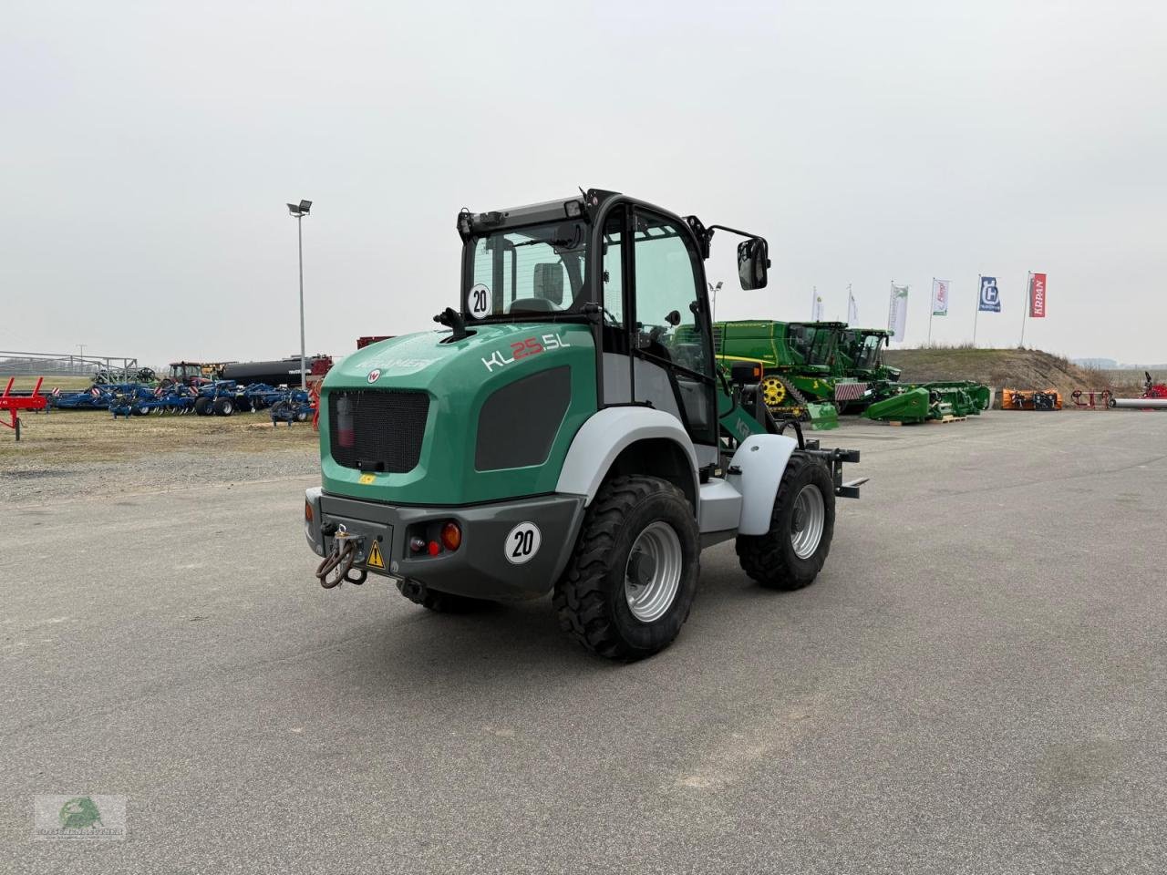 Radlader of the type Kramer KL25.5, Neumaschine in Münchberg (Picture 7)