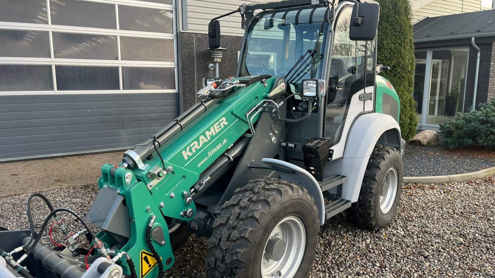 Radlader typu Kramer KL25.5T TILBUD med redskabspakke, teleskoparm, så den har stor rækkevidde og fleksibilitet, Gebrauchtmaschine w Lintrup (Zdjęcie 9)