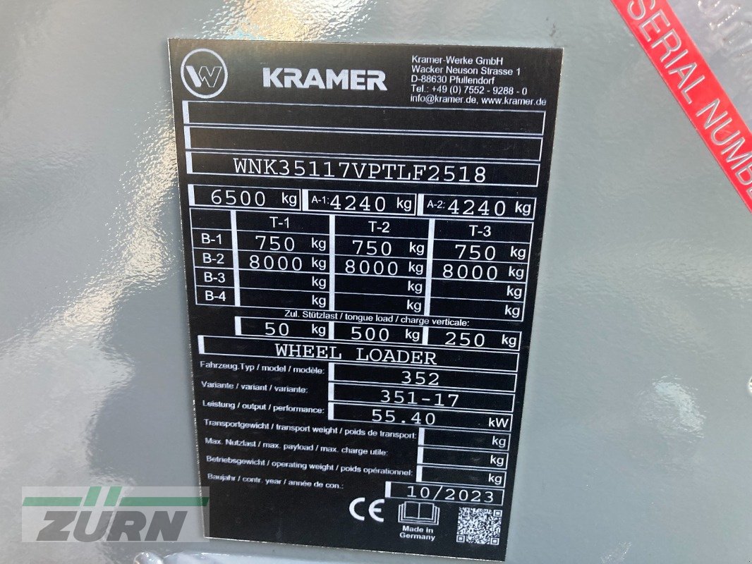 Radlader типа Kramer KL30.8T 40 km/h, Neumaschine в Kanzach (Фотография 21)