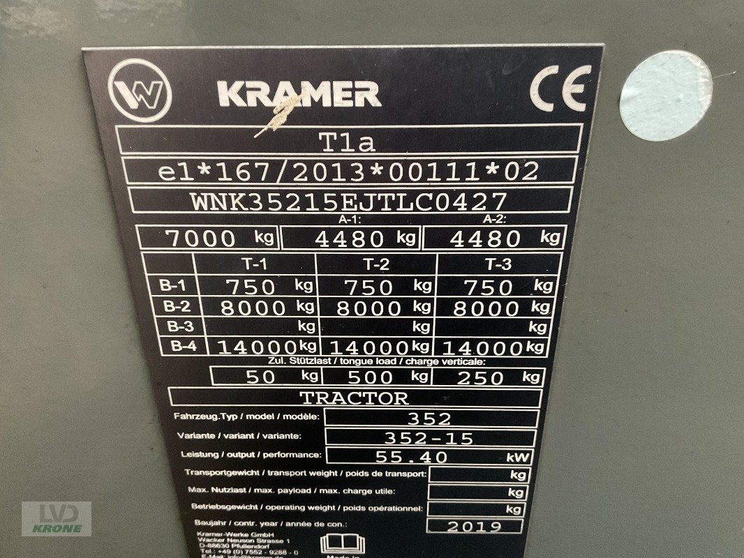 Radlader des Typs Kramer KL35.8T, Gebrauchtmaschine in Spelle (Bild 14)