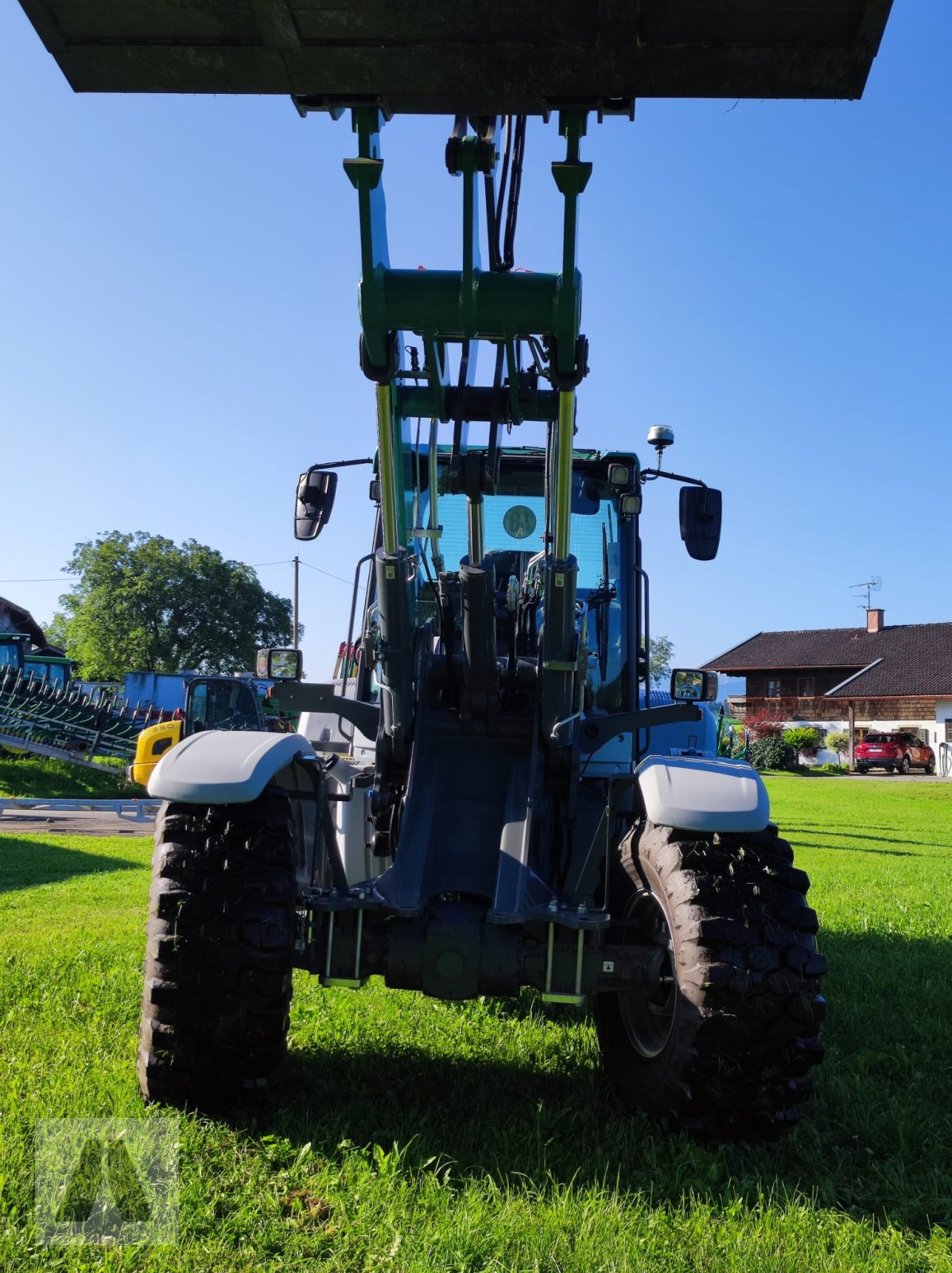 Radlader of the type Kramer KL70.8, Neumaschine in Soyen (Picture 5)