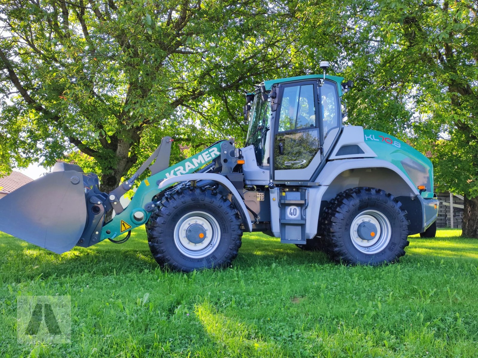 Radlader of the type Kramer KL70.8, Neumaschine in Soyen (Picture 7)