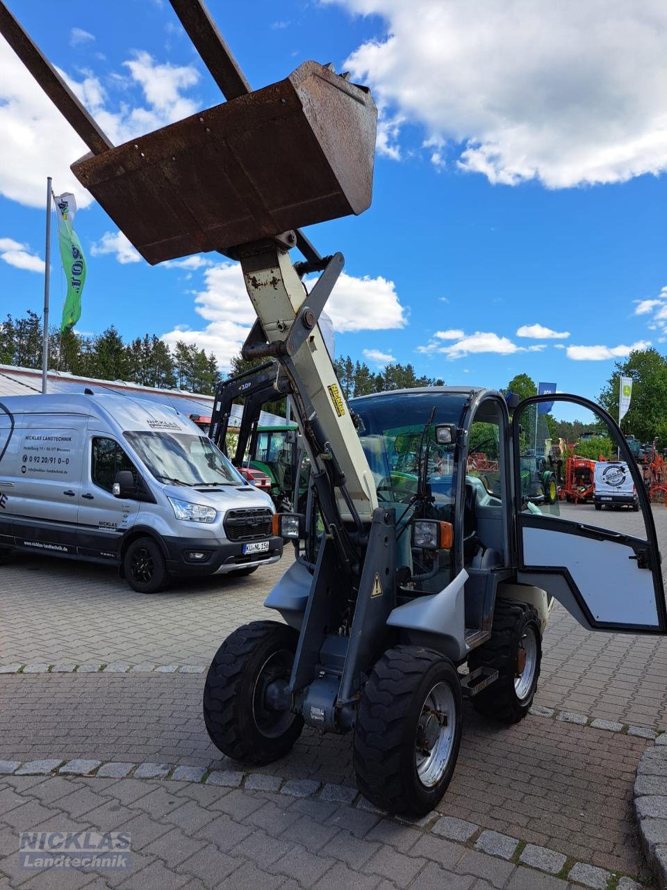 Radlader des Typs Kramer Neuson 180, Gebrauchtmaschine in Schirradorf (Bild 3)
