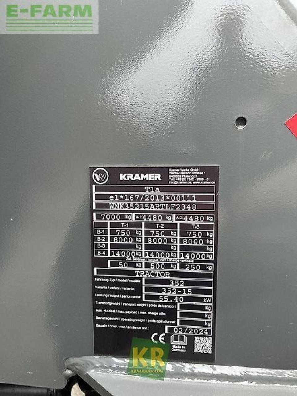 Radlader tip Kramer overig #739664, Gebrauchtmaschine in STEENBERGEN (Poză 9)