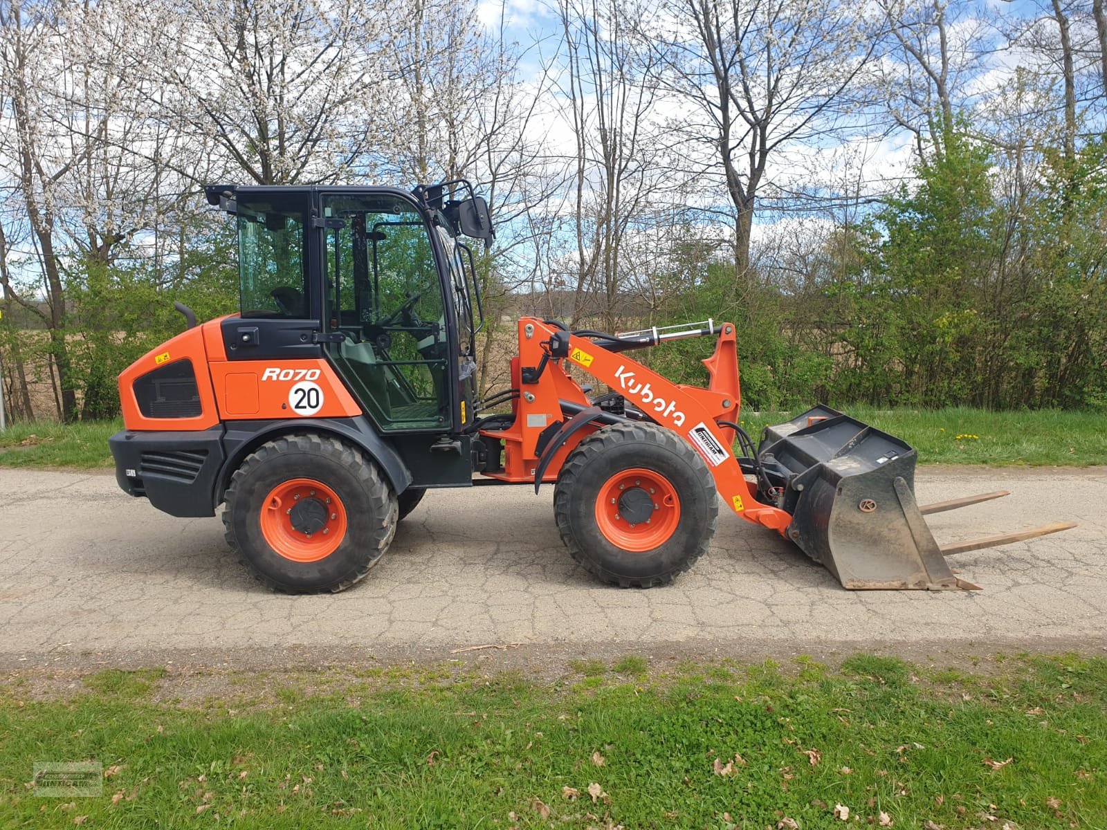 Radlader des Typs Kubota R 070, Gebrauchtmaschine in Deutsch - Goritz (Bild 2)