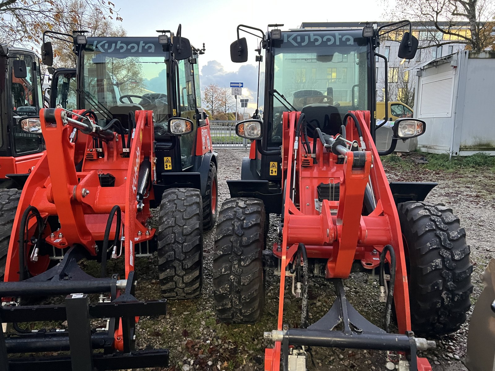 Radlader des Typs Kubota R070- Sonderausstattung, Größe wie Atlas AR 46, Cat 906, Volvo l 25, Liebherr 506, Wacker, Weidemann, Mecalac, Neumaschine in Garching  (Bild 1)