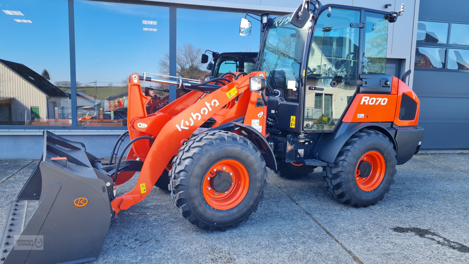 Radlader des Typs Kubota R070, Gebrauchtmaschine in Crombach/St.Vith (Bild 2)