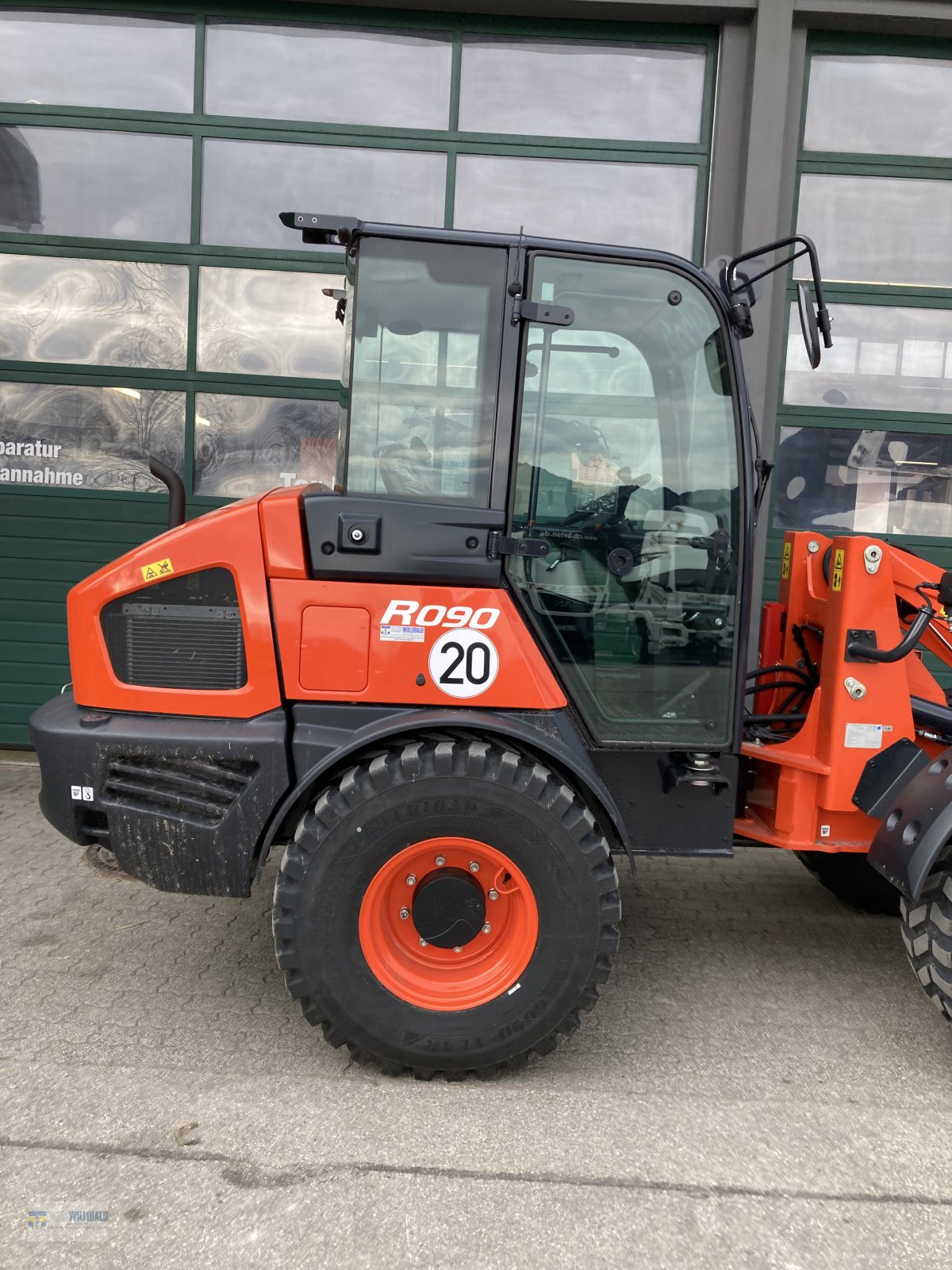Radlader of the type Kubota R090, Neumaschine in Wackersberg (Picture 5)