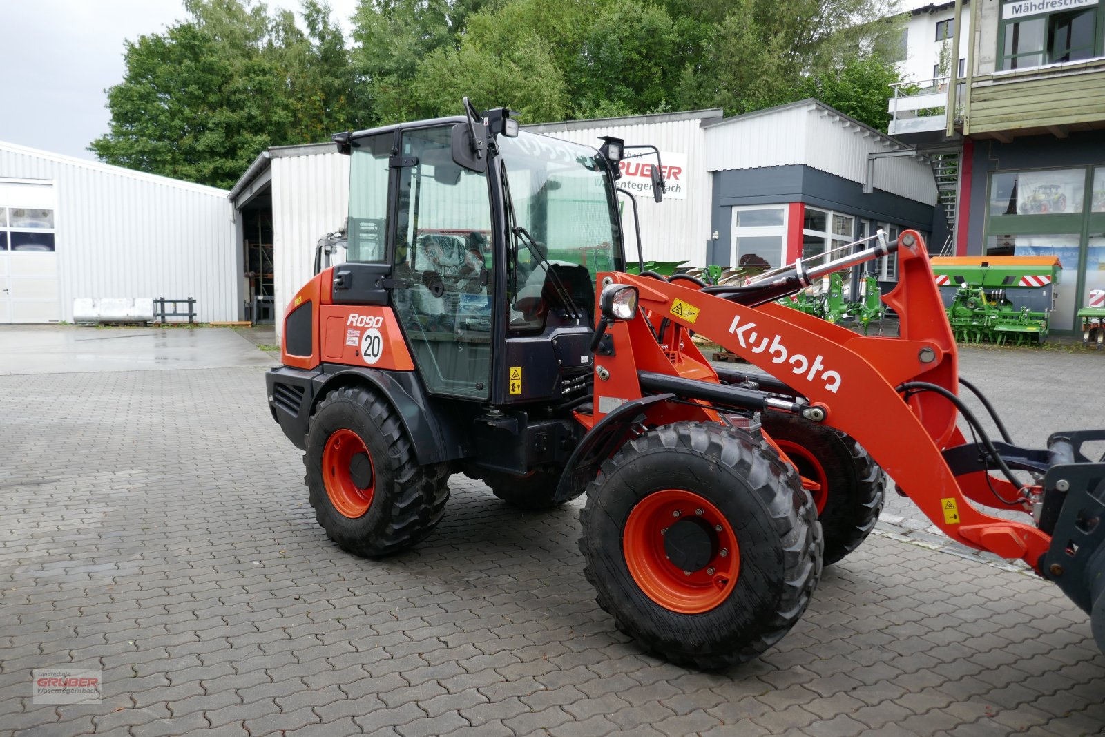 Radlader typu Kubota R090, Gebrauchtmaschine v Dorfen (Obrázek 4)