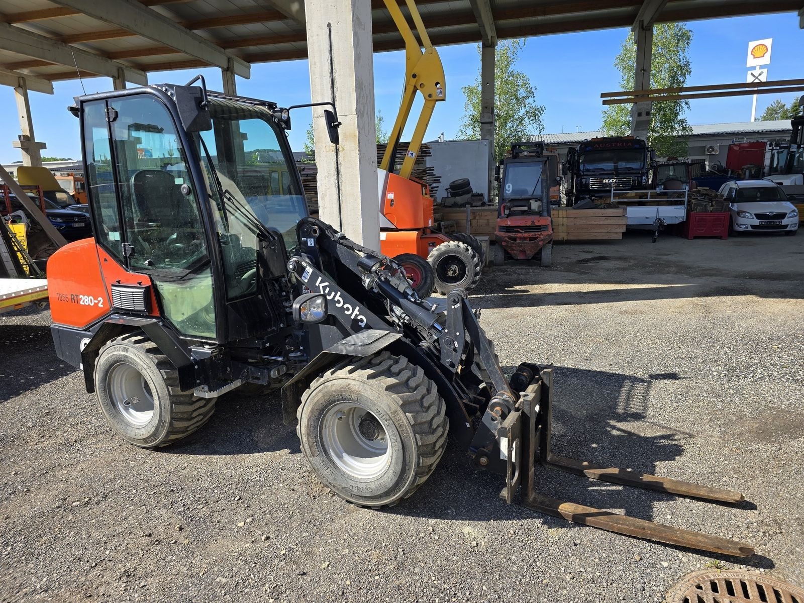 Radlader of the type Kubota RT280-2, Gebrauchtmaschine in Gabersdorf (Picture 1)