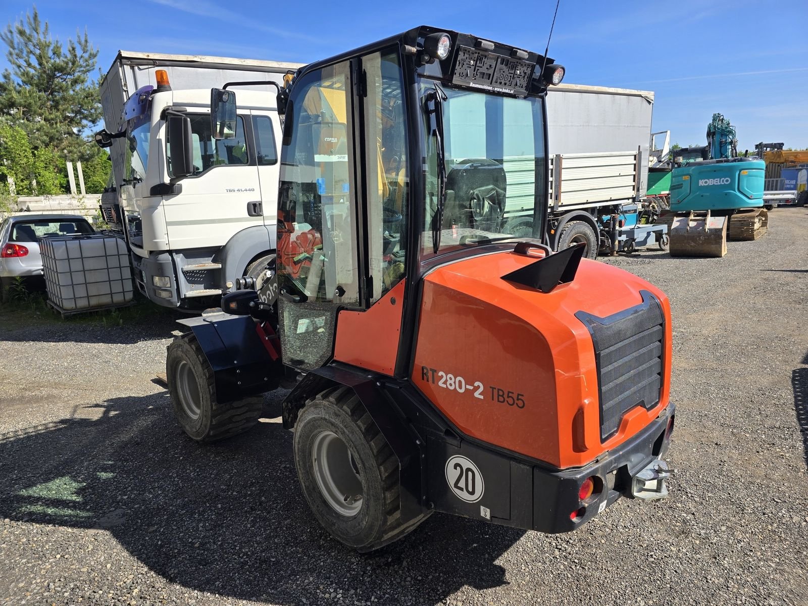 Radlader of the type Kubota RT280-2, Gebrauchtmaschine in Gabersdorf (Picture 4)