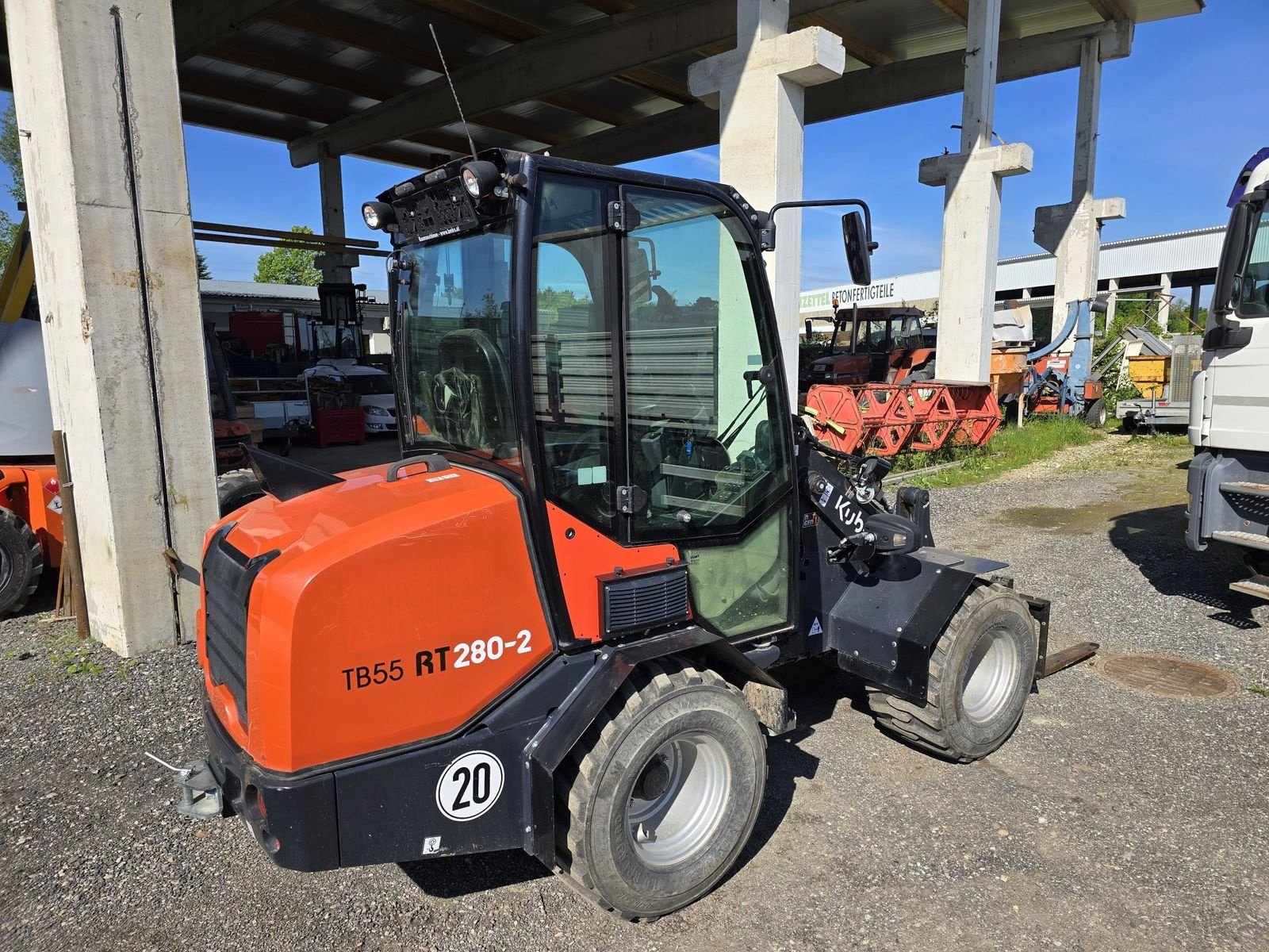 Radlader of the type Kubota RT280-2, Gebrauchtmaschine in Gabersdorf (Picture 5)