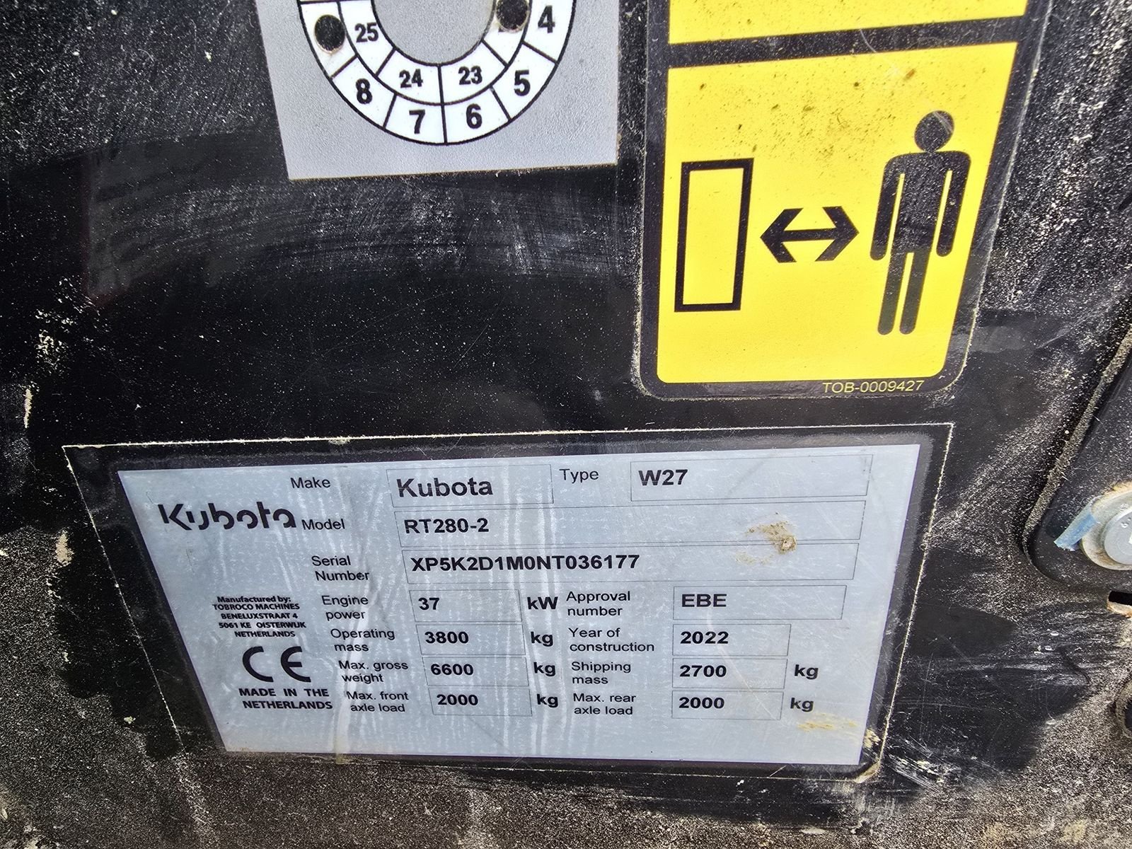 Radlader типа Kubota RT280-3, Gebrauchtmaschine в Gabersdorf (Фотография 11)