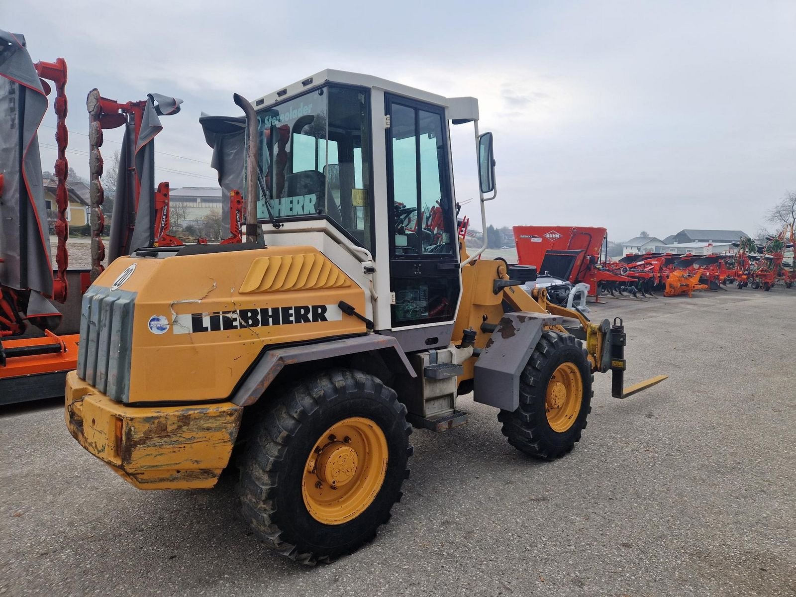 Radlader tip Liebherr 507 Stereo, Gebrauchtmaschine in Grünbach (Poză 4)