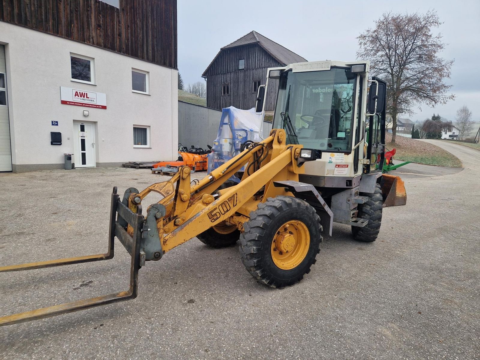Radlader tip Liebherr 507 Stereo, Gebrauchtmaschine in Grünbach (Poză 10)