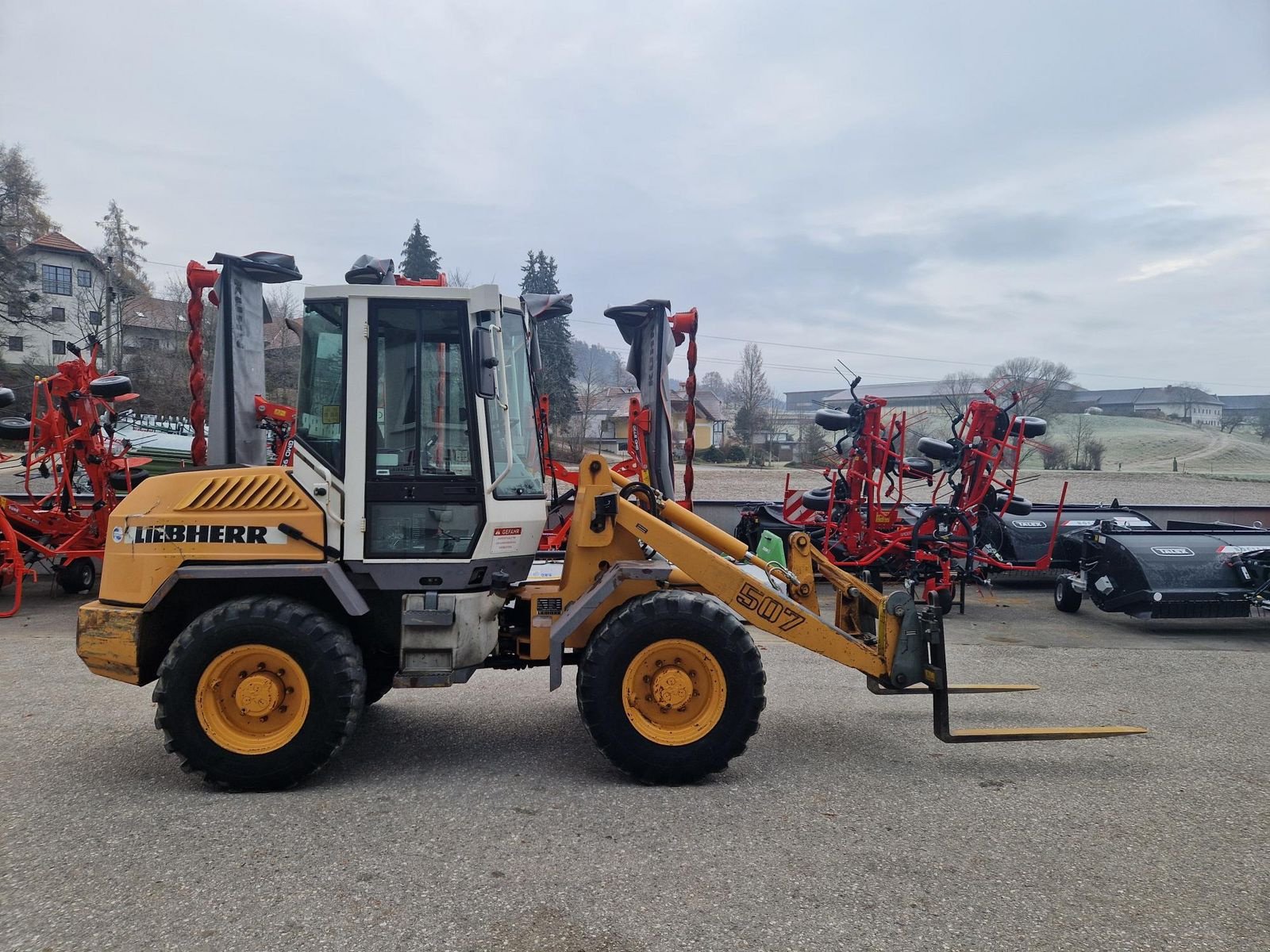 Radlader tip Liebherr 507 Stereo, Gebrauchtmaschine in Grünbach (Poză 7)