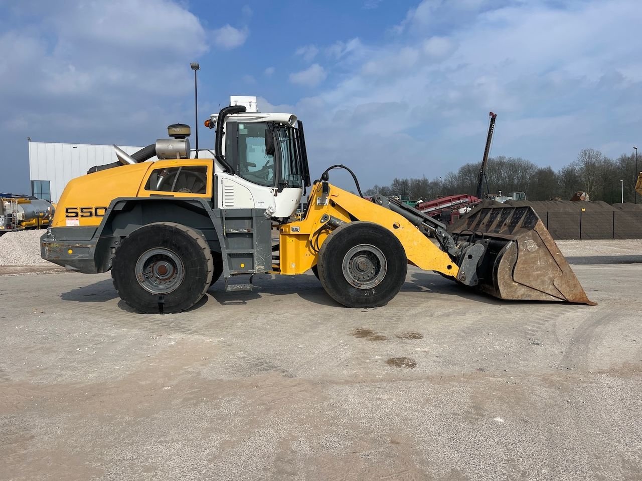 Radlader of the type Liebherr 550 CDC BSS, Gebrauchtmaschine in Holten (Picture 3)