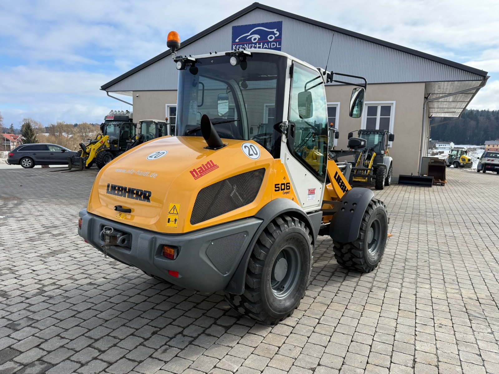 Radlader του τύπου Liebherr L 506 C compact, Gebrauchtmaschine σε Neureichenau (Φωτογραφία 5)