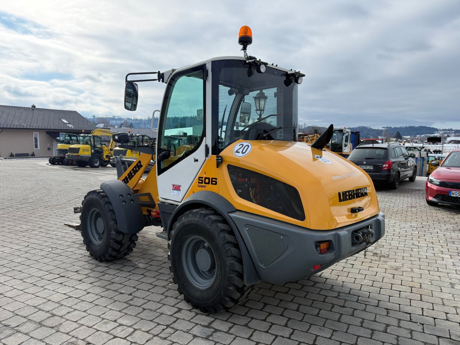 Radlader του τύπου Liebherr L 506 C compact, Gebrauchtmaschine σε Neureichenau (Φωτογραφία 8)