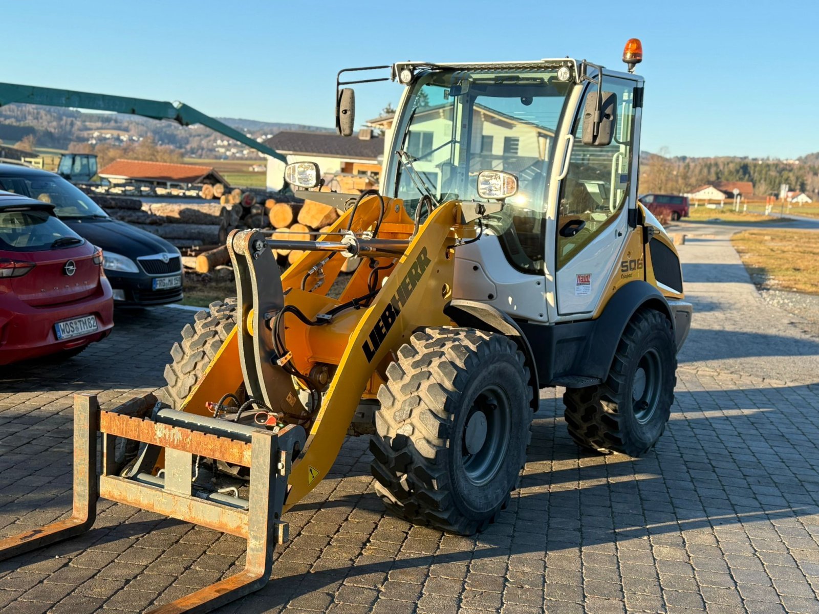 Radlader typu Liebherr L 506 Compact, Gebrauchtmaschine v Neureichenau (Obrázek 2)