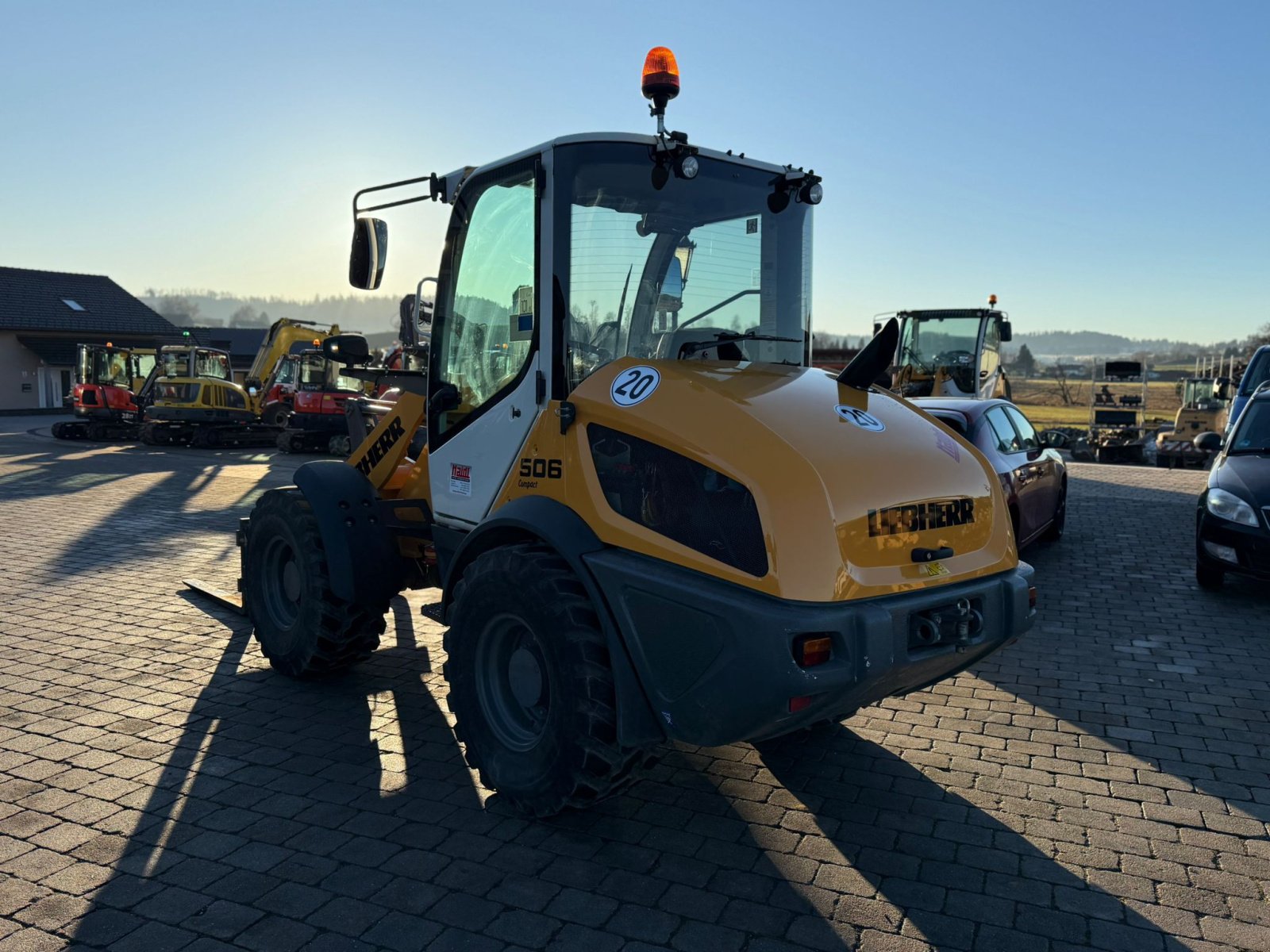 Radlader typu Liebherr L 506 Compact, Gebrauchtmaschine v Neureichenau (Obrázek 8)