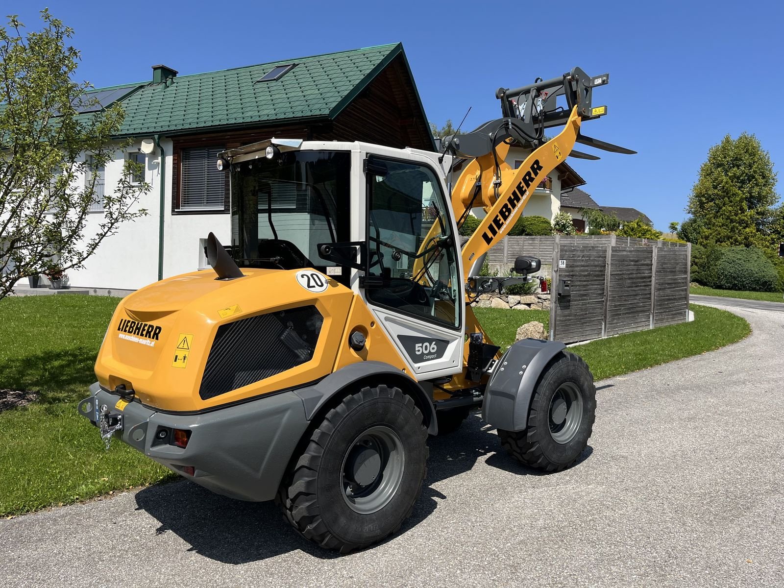 Radlader typu Liebherr L 506 Compact, Gebrauchtmaschine v Bad Leonfelden (Obrázek 8)