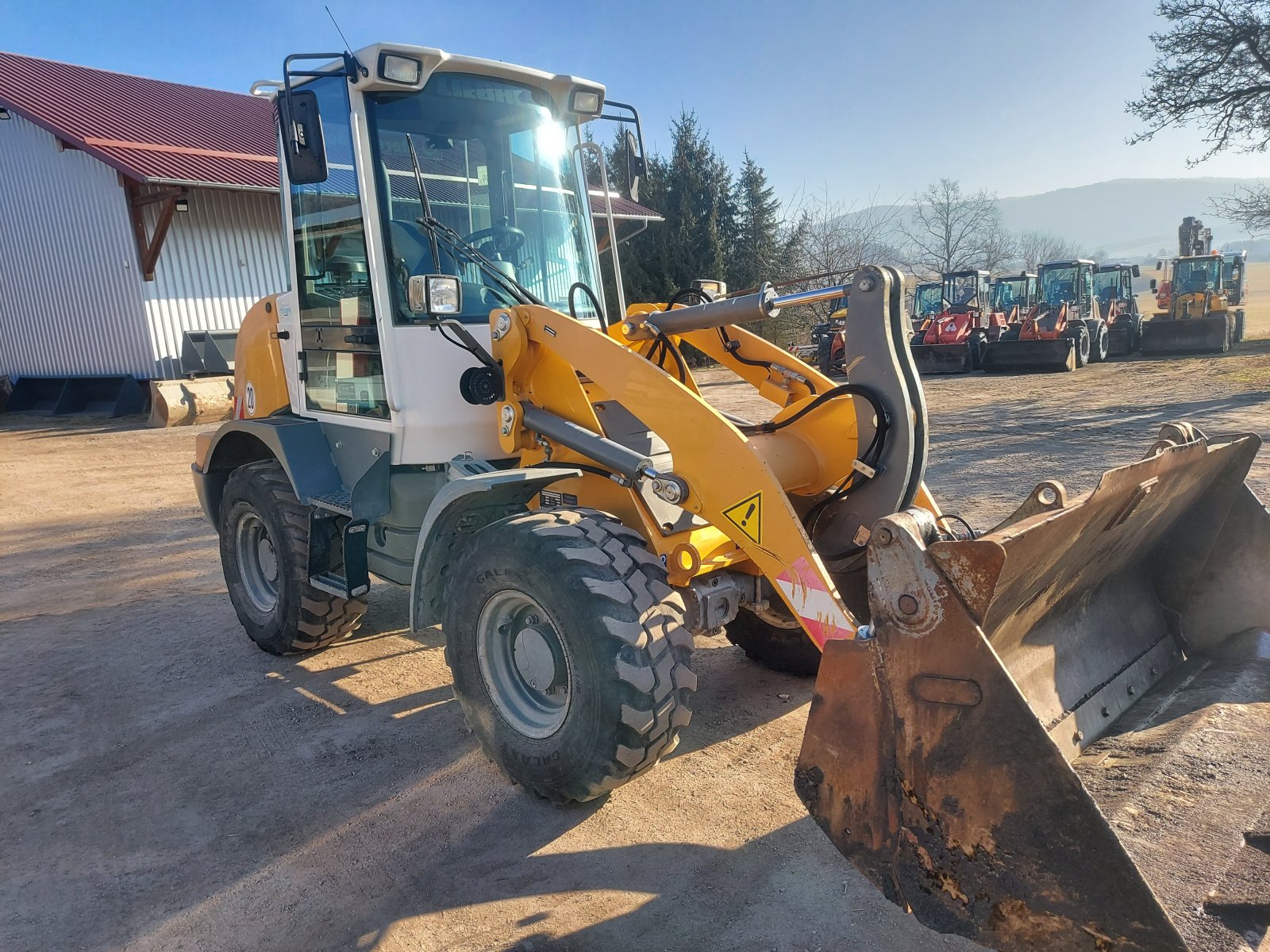Radlader typu Liebherr L 507 Stereo , Bj. 2015 mit Breitreifen, Gebrauchtmaschine v Haselbach (Obrázek 7)