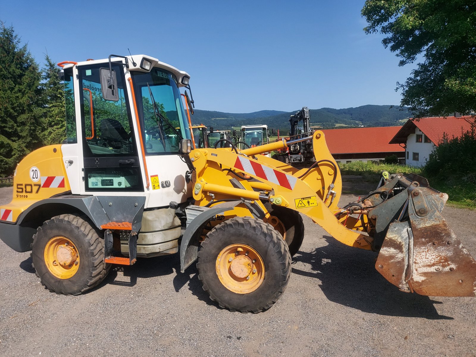 Radlader of the type Liebherr L 507 Stereo, Gebrauchtmaschine in Haselbach (Picture 1)