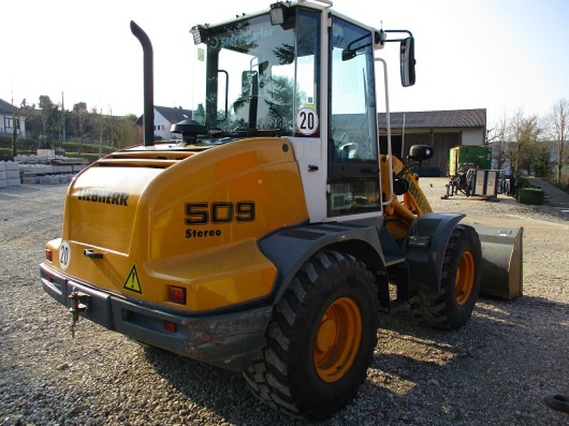 Radlader tip Liebherr L 509 Stereo, original 4950 Std., Schaufel, Gabel, Gebrauchtmaschine in Rain-Gempfing (Poză 2)